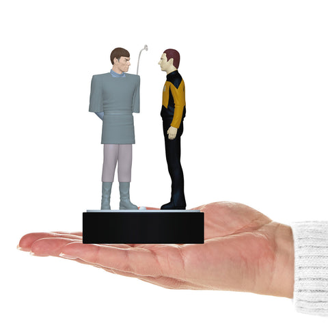 Star Trek™: The Next Generation "Unification II" 2024 Hallmark Keepsake Ornament With Sound Hallmark Keepsake Ornament Hallmark   