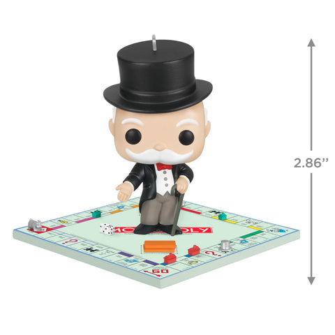 Monopoly™ Mr. Monopoly Funko POP!® 2024 Hallmark Keepsake Ornament Hallmark Keepsake Ornament Hallmark   