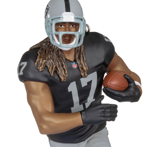 NFL Las Vegas Raiders Davante Adams 2024 Hallmark Keepsake Ornament Hallmark Keepsake Ornament Hallmark   