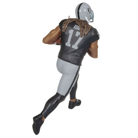 NFL Las Vegas Raiders Davante Adams 2024 Hallmark Keepsake Ornament Hallmark Keepsake Ornament Hallmark   