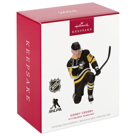 NHL Pittsburgh Penguins® Sidney Crosby 2024 Hallmark Keepsake Ornament Hallmark Keepsake Ornament Hallmark   