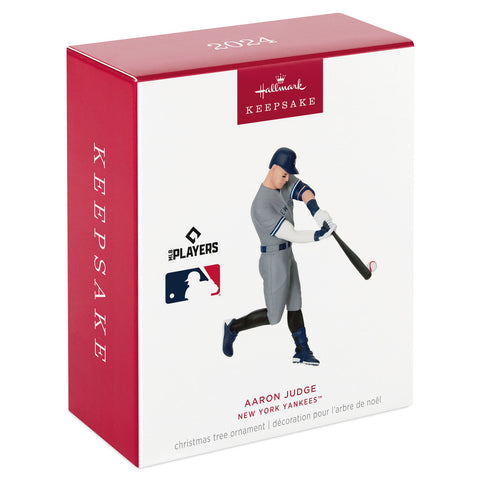 MLB New York Yankees™ Aaron Judge 2024 Hallmark Keepsake Ornament Hallmark Keepsake Ornament Hallmark   