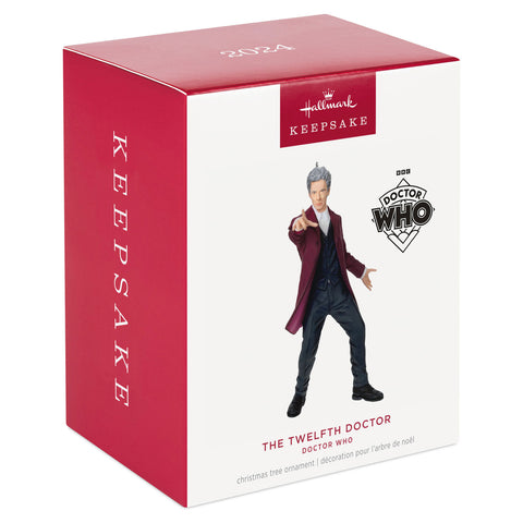 Doctor Who The Twelfth Doctor 2024 Hallmark Keepsake Ornament Hallmark Keepsake Ornament Hallmark   