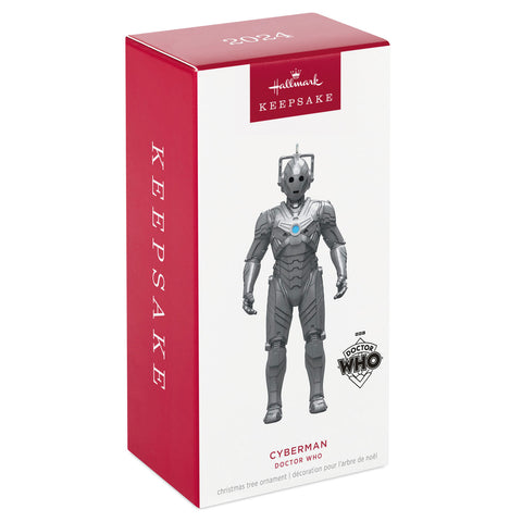 Doctor Who Cyberman 2024 Hallmark Keepsake Ornament Hallmark Keepsake Ornament Hallmark   