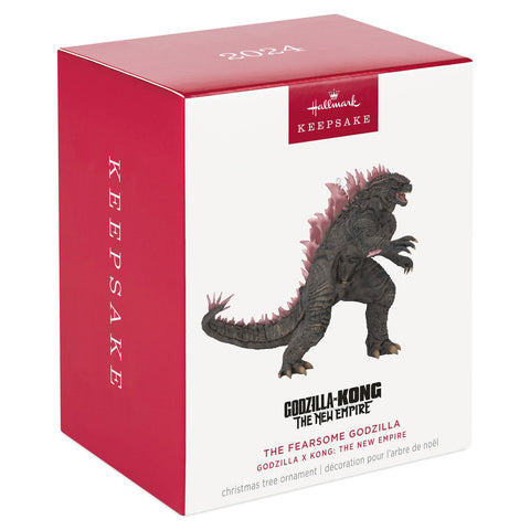 Godzilla x Kong: The New Empire The Fearsome Godzilla 2024 Hallmark Keepsake Ornament Hallmark Keepsake Ornament Hallmark   