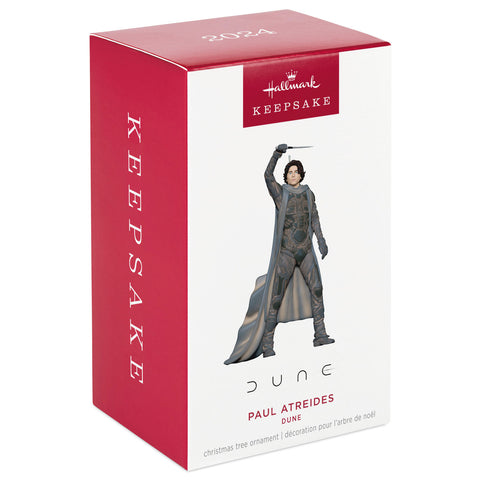 Dune Paul Atreides 2024 Hallmark Keepsake Ornament Hallmark Keepsake Ornament Hallmark   