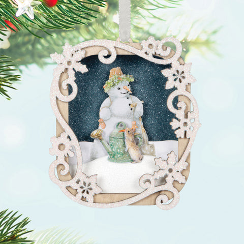 Marjolein Bastin Winter Wonder Papercraft 2024 Hallmark Keepsake Ornament Hallmark Keepsake Ornament Hallmark   