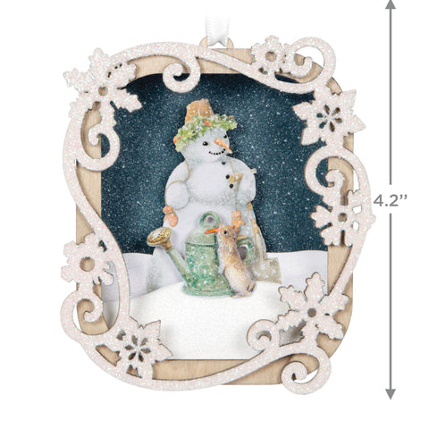 Marjolein Bastin Winter Wonder Papercraft 2024 Hallmark Keepsake Ornament Hallmark Keepsake Ornament Hallmark   