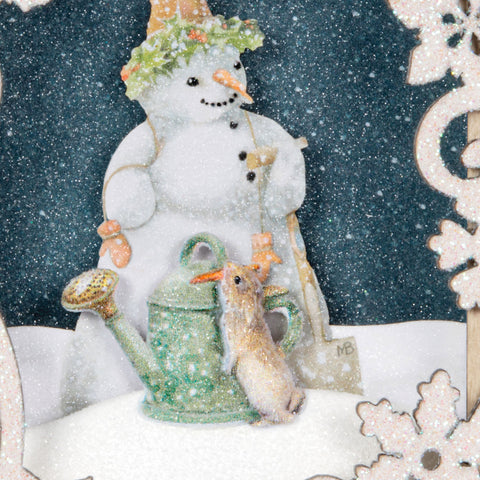 Marjolein Bastin Winter Wonder Papercraft 2024 Hallmark Keepsake Ornament Hallmark Keepsake Ornament Hallmark   