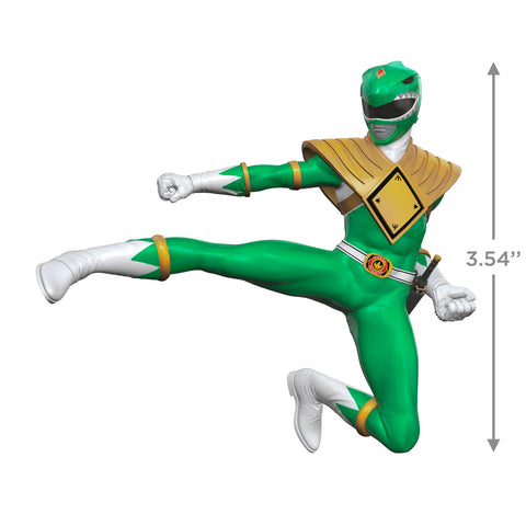 Hasbro® Power Rangers® Green Ranger 2024 Hallmark Keepsake Ornament Hallmark Keepsake Ornament Hallmark   