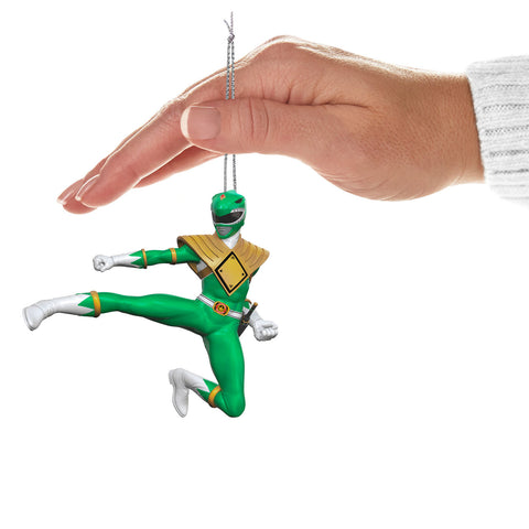 Hasbro® Power Rangers® Green Ranger 2024 Hallmark Keepsake Ornament Hallmark Keepsake Ornament Hallmark   