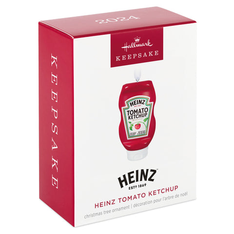 Heinz™ Tomato Ketchup 2024 Hallmark Keepsake Ornament Hallmark Keepsake Ornament Hallmark   