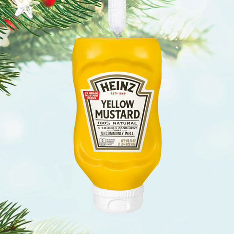 Heinz™ Yellow Mustard 2024 Hallmark Keepsake Ornament Hallmark Keepsake Ornament Hallmark   