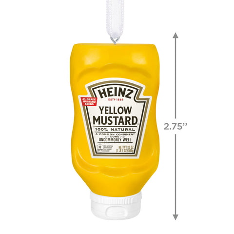 Heinz™ Yellow Mustard 2024 Hallmark Keepsake Ornament Hallmark Keepsake Ornament Hallmark   