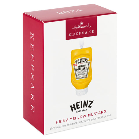 Heinz™ Yellow Mustard 2024 Hallmark Keepsake Ornament Hallmark Keepsake Ornament Hallmark   