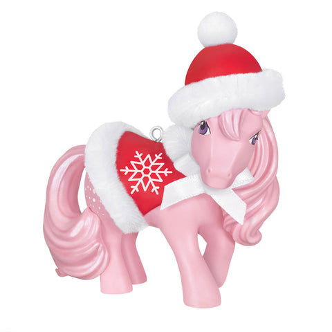 Hasbro® My Little Pony Winter Chic Cotton Candy™ 2024 Hallmark Keepsake Ornament Hallmark Keepsake Ornament Hallmark Default Title  