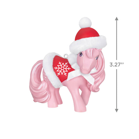 Hasbro® My Little Pony Winter Chic Cotton Candy™ 2024 Hallmark Keepsake Ornament Hallmark Keepsake Ornament Hallmark   