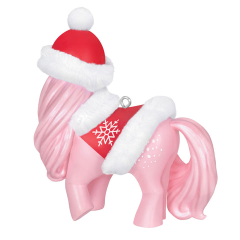 Hasbro® My Little Pony Winter Chic Cotton Candy™ 2024 Hallmark Keepsake Ornament Hallmark Keepsake Ornament Hallmark   