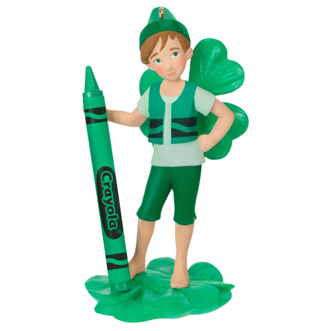 Crayola® Shamrock Fairy 2024 Hallmark Keepsake Ornament Hallmark Keepsake Ornament Hallmark Default Title  