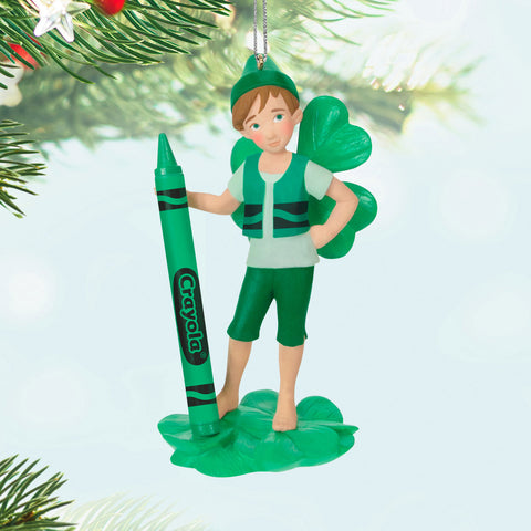 Crayola® Shamrock Fairy 2024 Hallmark Keepsake Ornament Hallmark Keepsake Ornament Hallmark   