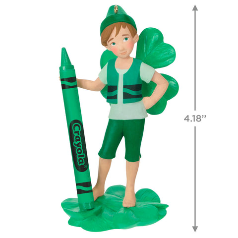 Crayola® Shamrock Fairy 2024 Hallmark Keepsake Ornament Hallmark Keepsake Ornament Hallmark   