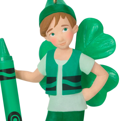 Crayola® Shamrock Fairy 2024 Hallmark Keepsake Ornament Hallmark Keepsake Ornament Hallmark   