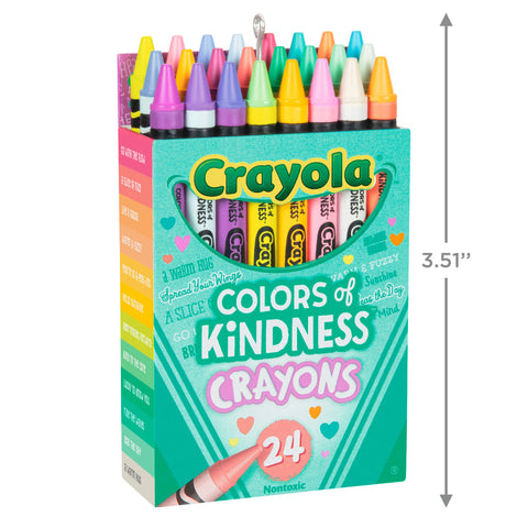 Crayola® Colors of Kindness 2024 Hallmark Keepsake Ornament Hallmark Keepsake Ornament Hallmark   