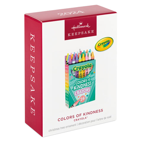 Crayola® Colors of Kindness 2024 Hallmark Keepsake Ornament Hallmark Keepsake Ornament Hallmark   