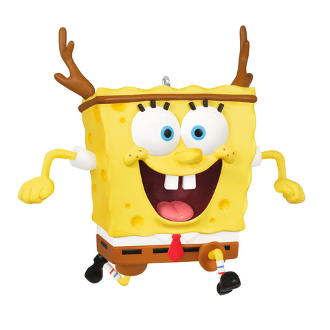 Nickelodeon SpongeBob SquarePants SpongeBob's Holiday Rush 2024 Hallmark Keepsake Ornament Hallmark Keepsake Ornament Hallmark Default Title  