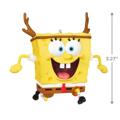 Nickelodeon SpongeBob SquarePants SpongeBob's Holiday Rush 2024 Hallmark Keepsake Ornament Hallmark Keepsake Ornament Hallmark   