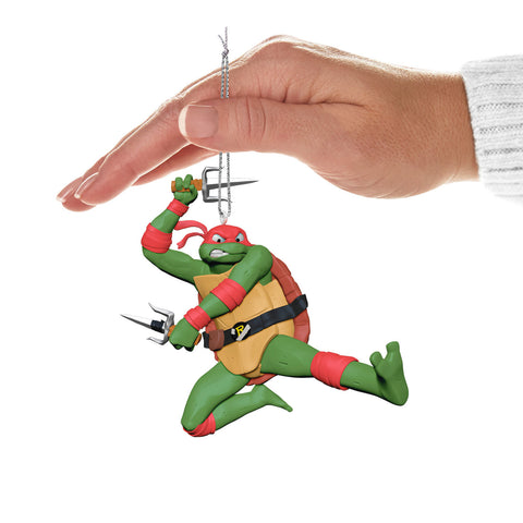 Teenage Mutant Ninja Turtles: Mutant Mayhem Raphael 2024 Hallmark Keepsake Ornament Hallmark Keepsake Ornament Hallmark   