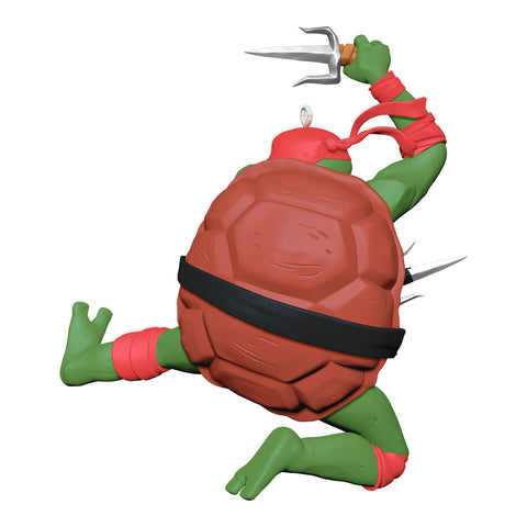 Teenage Mutant Ninja Turtles: Mutant Mayhem Raphael 2024 Hallmark Keepsake Ornament Hallmark Keepsake Ornament Hallmark   