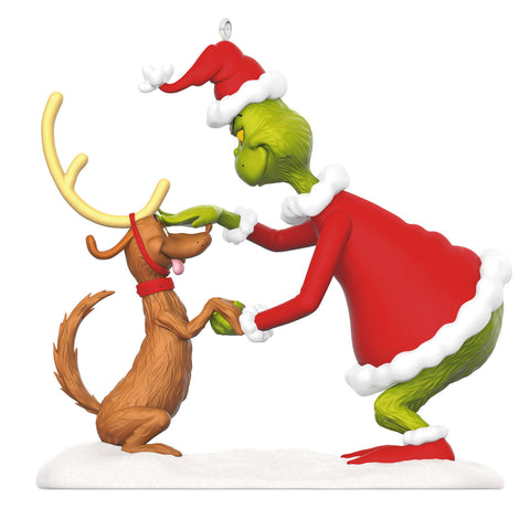 Dr. Seuss's How the Grinch Stole Christmas!™ "All I Need Is a Reindeer..." 2024 Hallmark Keepsake Ornament Hallmark Keepsake Ornament Hallmark Default Title  