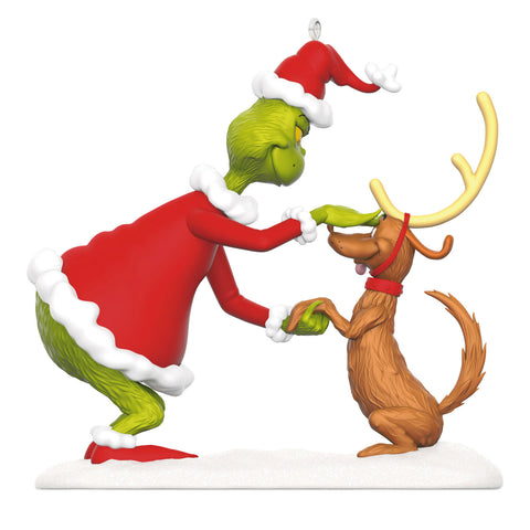 Dr. Seuss's How the Grinch Stole Christmas!™ "All I Need Is a Reindeer..." 2024 Hallmark Keepsake Ornament Hallmark Keepsake Ornament Hallmark   