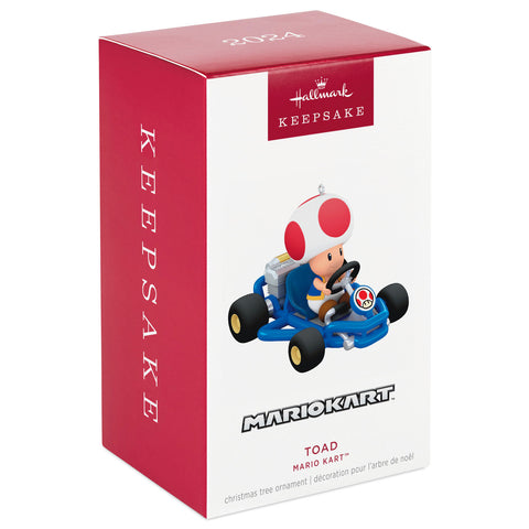 Nintendo Mario Kart™ Toad 2024 Hallmark Keepsake Ornament Hallmark Keepsake Ornament Hallmark   