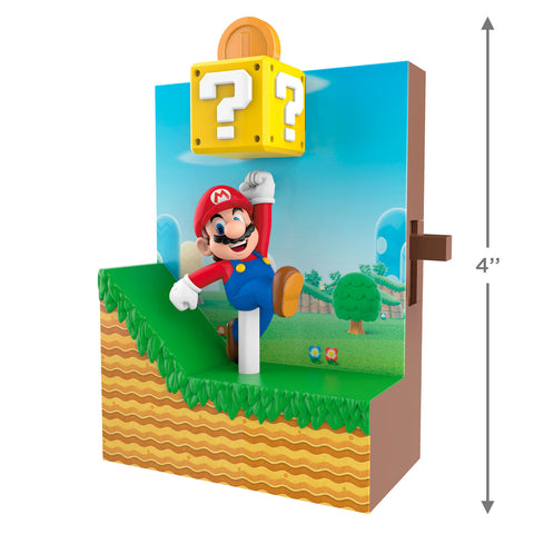 Nintendo Super Mario™ Collecting Coins 2024 Hallmark Keepsake Ornament With Sound and Motion Hallmark Keepsake Ornament Hallmark   