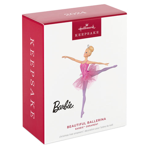 Barbie™ Beautiful Ballerina 2024 Hallmark Keepsake Ornament Hallmark Keepsake Ornament Hallmark   