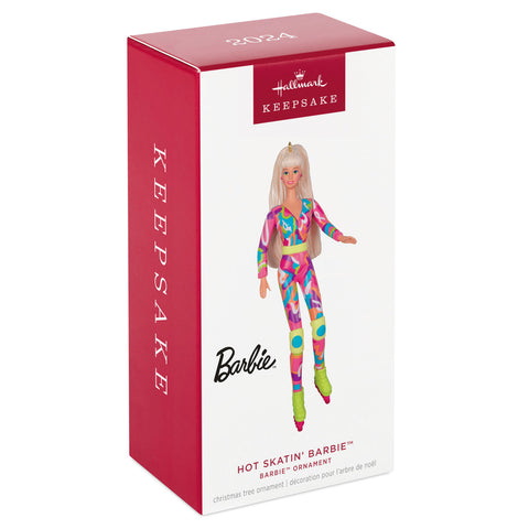 Barbie™ Hot Skatin' Barbie™ 2024 Hallmark Keepsake Ornament Hallmark Keepsake Ornament Hallmark   