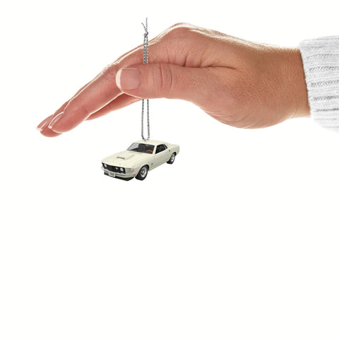 Mini Lil' Classic Cars 1969 Ford Mustang Boss 429 2024 Metal 2024 Hallmark Keepsake Ornament, 0.7" Hallmark Keepsake Ornament Hallmark   