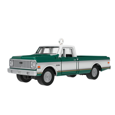 Mini Lil' American Trucks 1972 Chevrolet® Cheyenne™ Super 2024 Metal 2024 Hallmark Keepsake Ornament, 0.67" Hallmark Keepsake Ornament Hallmark Default Title  