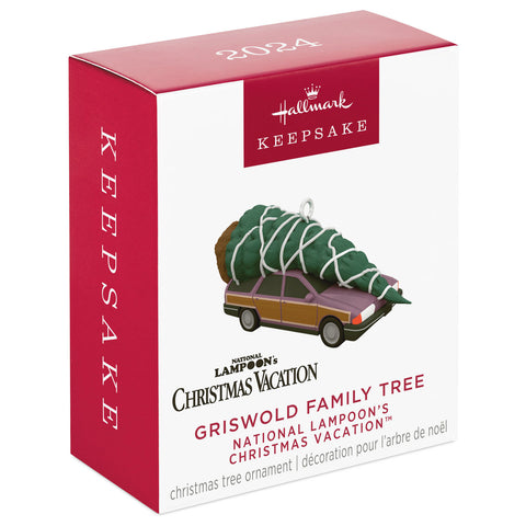 Mini National Lampoon's Christmas Vacation™ Griswold Family Tree 2024 Hallmark Keepsake Ornament, 0.8" Hallmark Keepsake Ornament Hallmark   