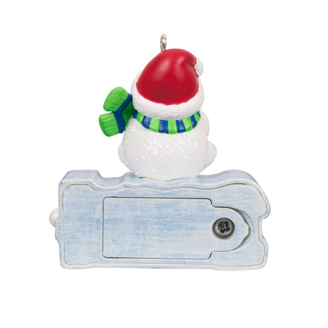 Mini A Snowy 2024 2024 Hallmark Keepsake Ornament With Light, 1.3" Hallmark Keepsake Ornament Hallmark   