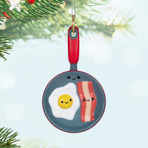 Mini Better Together Bacon and Eggs 2024 Hallmark Keepsake Ornament, 1.38" Hallmark Keepsake Ornament Hallmark   