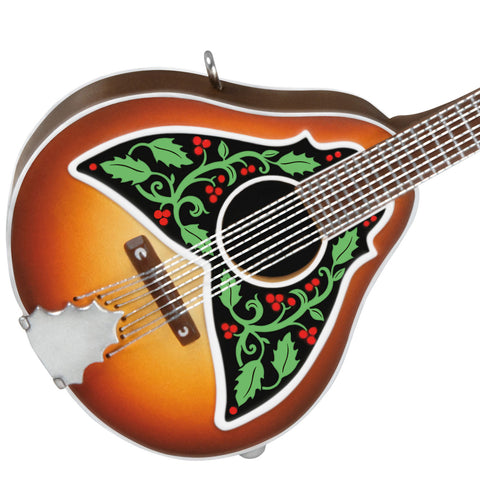 Mini Merry Mandolin Musical 2024 Hallmark Keepsake Ornament, 1.31" Hallmark Keepsake Ornament Hallmark   