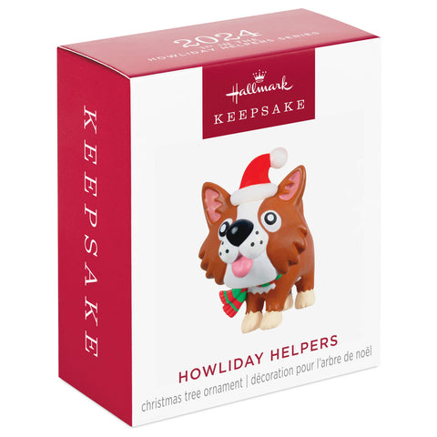 Mini Howliday Helpers 2024 Hallmark Keepsake Ornament, 1.09" Hallmark Keepsake Ornament Hallmark   