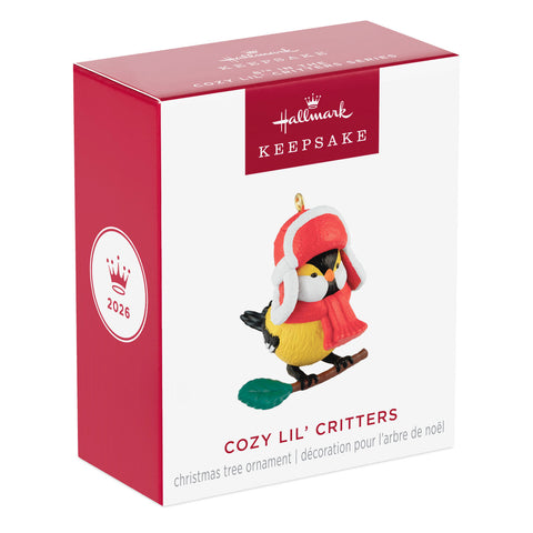 Hallmark Mini Cozy Lil' Critters Ornament, 1" Hallmark