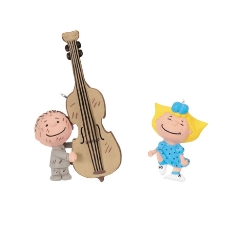 Mini The Peanuts® Gang Sally and Pigpen 2024 Hallmark Keepsake Ornaments, Set of 2 Hallmark Keepsake Ornament Hallmark Default Title  