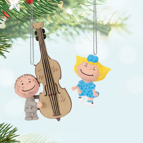 Mini The Peanuts® Gang Sally and Pigpen 2024 Hallmark Keepsake Ornaments, Set of 2 Hallmark Keepsake Ornament Hallmark   