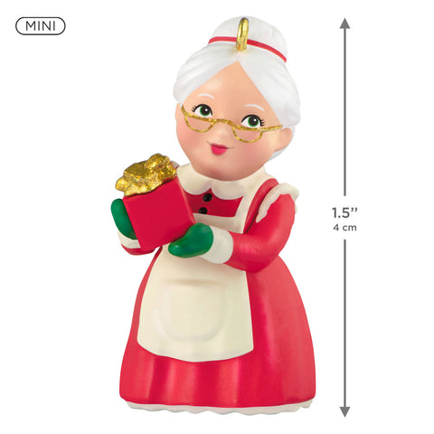 Hallmark Mini Sweet Mrs. Claus Ornament, 1.5" Hallmark