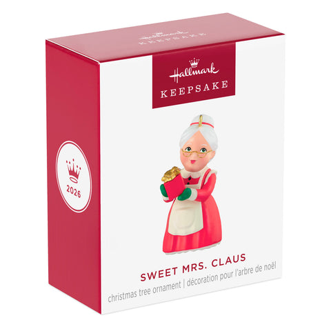 Hallmark Mini Sweet Mrs. Claus Ornament, 1.5" Hallmark